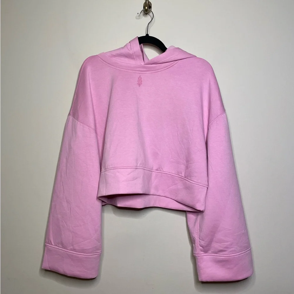 Free People FP Movement Playing Games Hoodie in Jam Jewel - Picture 6 of 11